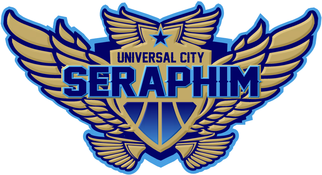Universal City Seraphim 2016-Pres Primary Logo iron on heat transfer